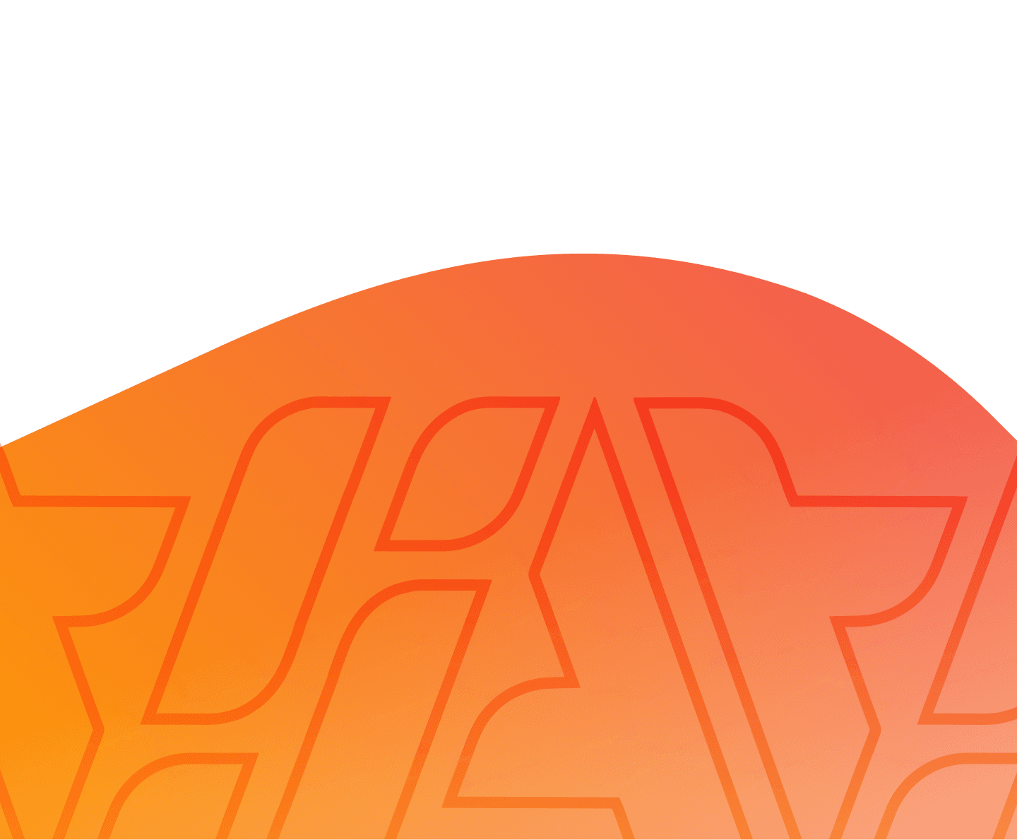 Fond orange dégradé illustrant les solutions HALL-IA