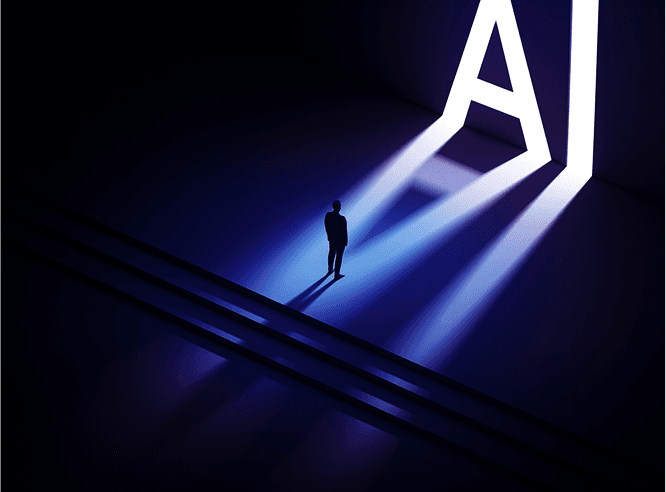 Image de IA Évolution